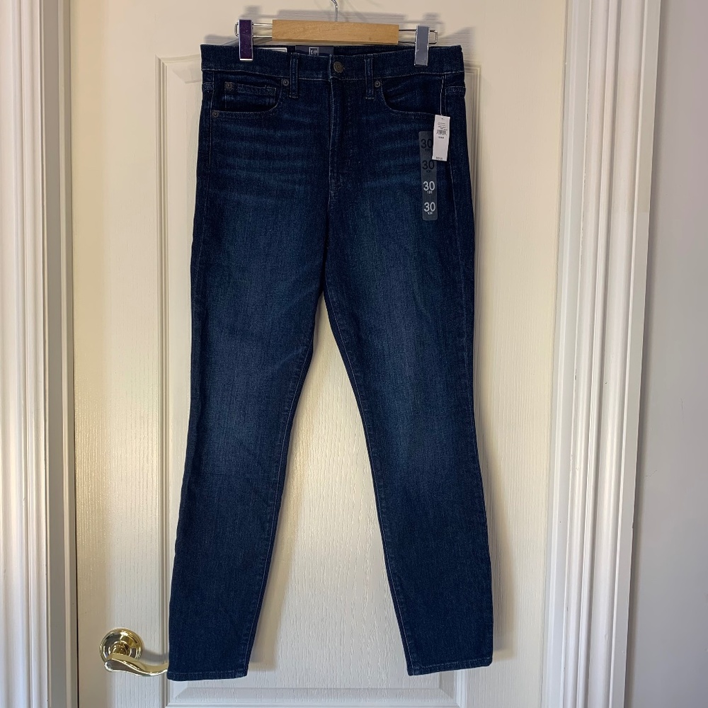 Gap True Skinny High-Rise‎ Jeans – Size 30 – New with Tags